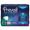 Prevail Air Overnight Briefs, Heavy Absorbency, Disposable, Size 3, 58-70 Inch, 15PK NGX-014